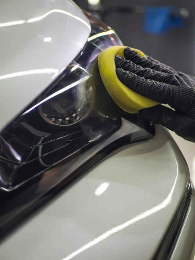 ヘッドライトクリアコーティング